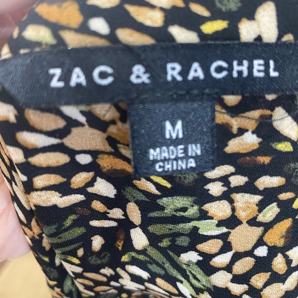 Zac & Rachel Blouse Long Sleeved Medium - Picture 9 of 10